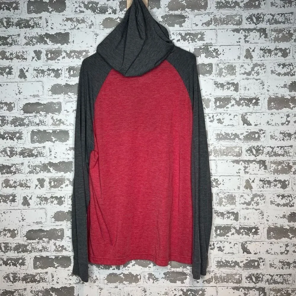 Colosseum Ohio state buckeyes long sleeve hooded t
